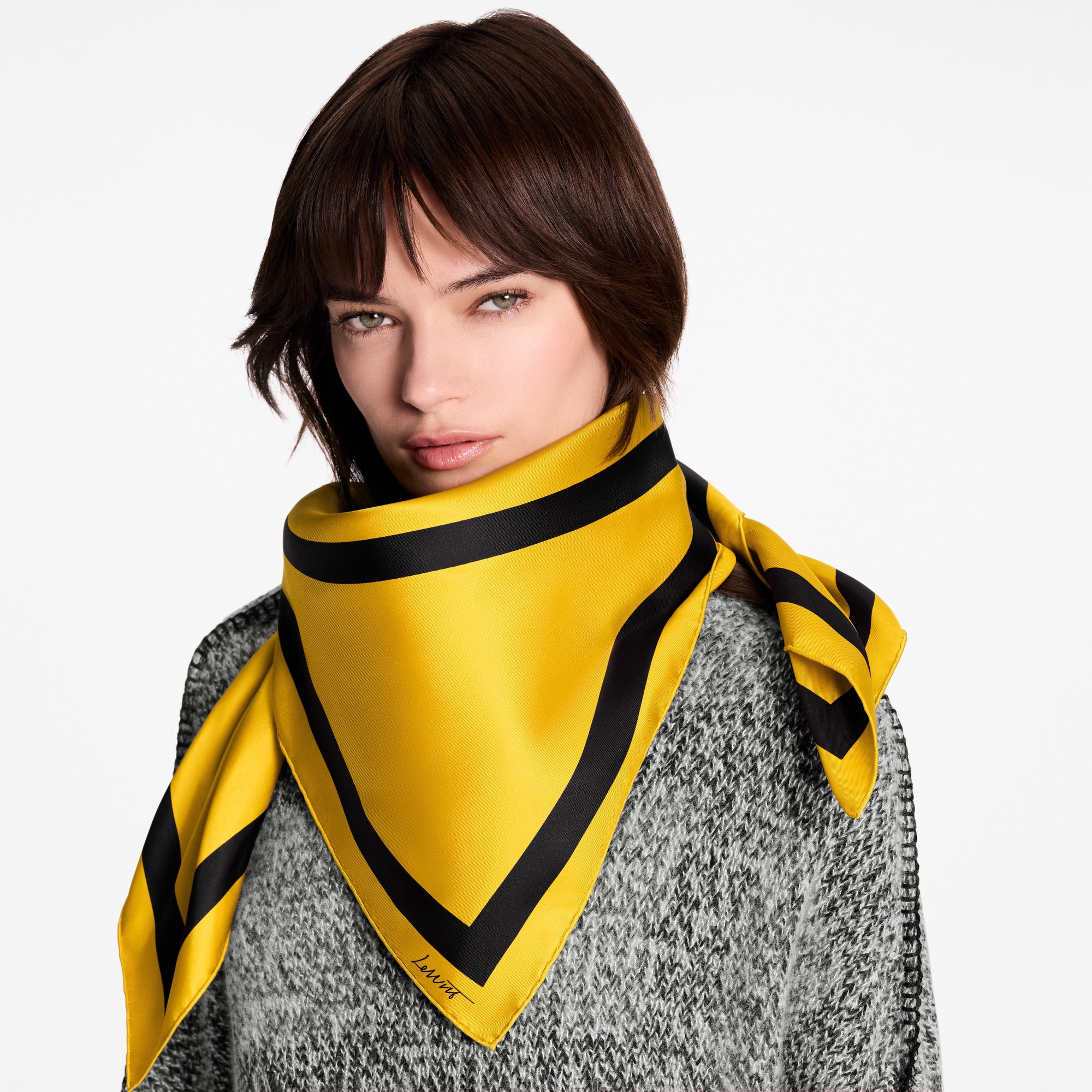 Yellow Silk Squares and Bandeaux Accessories | LOUIS VUITTON